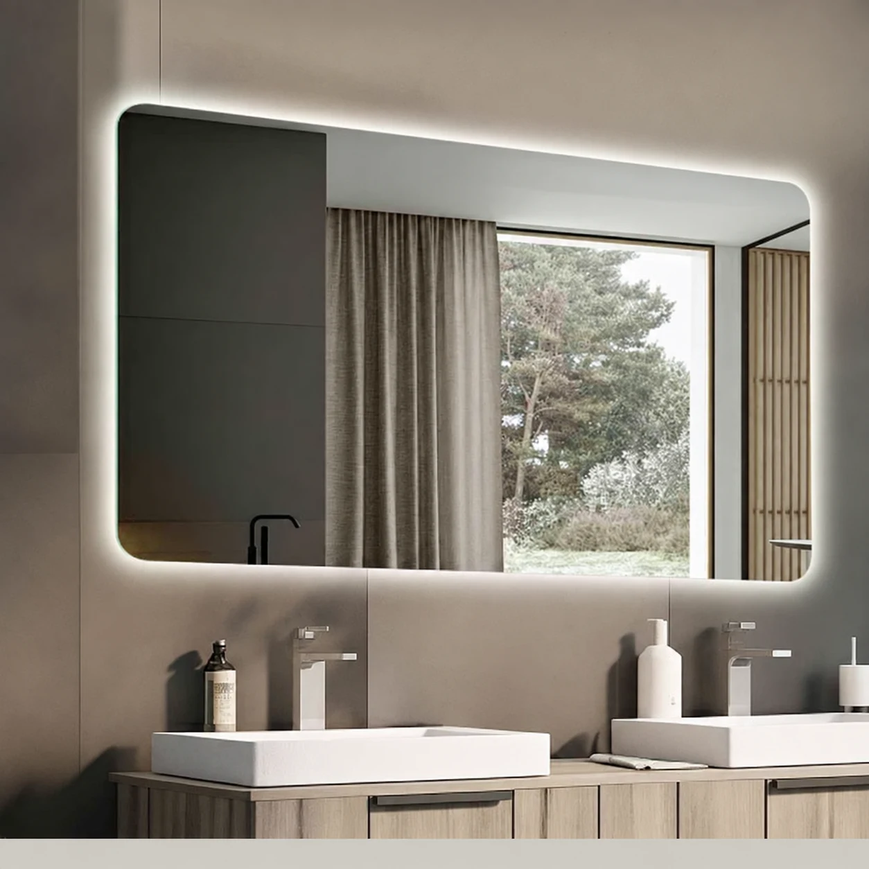 Espelhos Barcelona LED