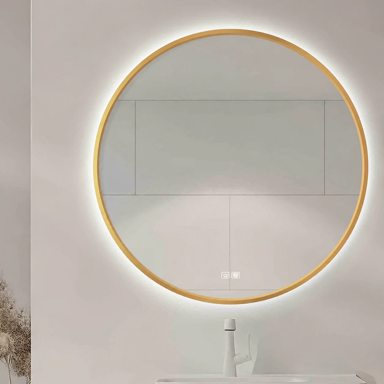 Espelhos Merida Gold LED