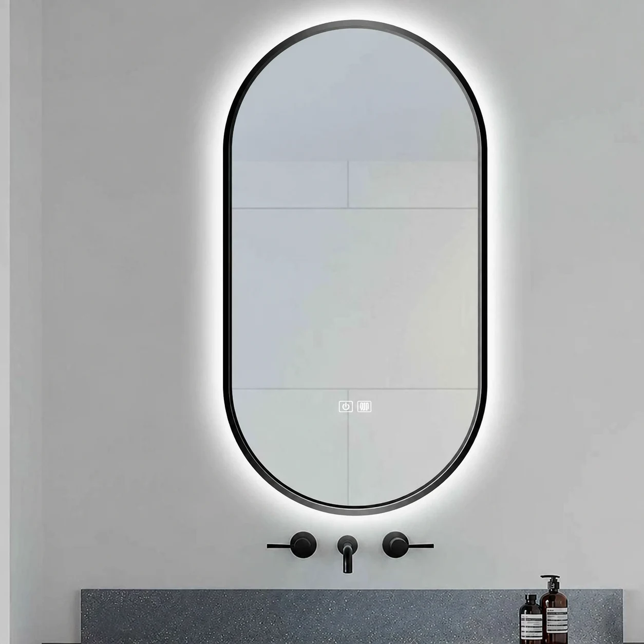 Espelhos Siena Black LED