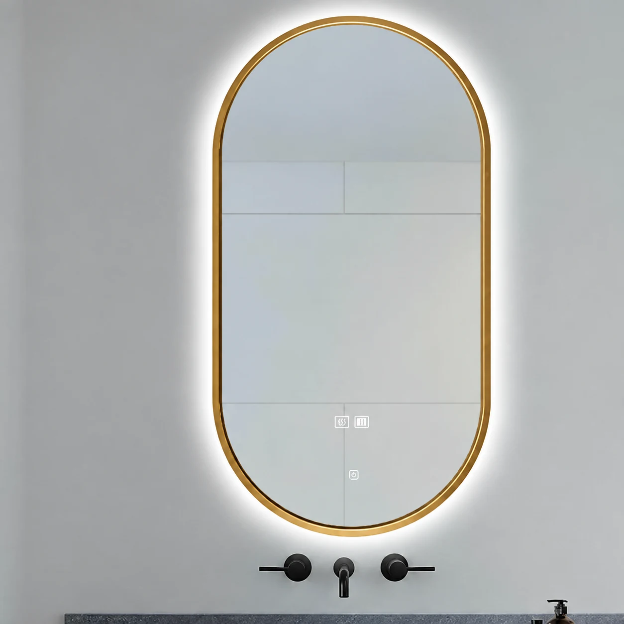 Espelhos Siena Gold LED